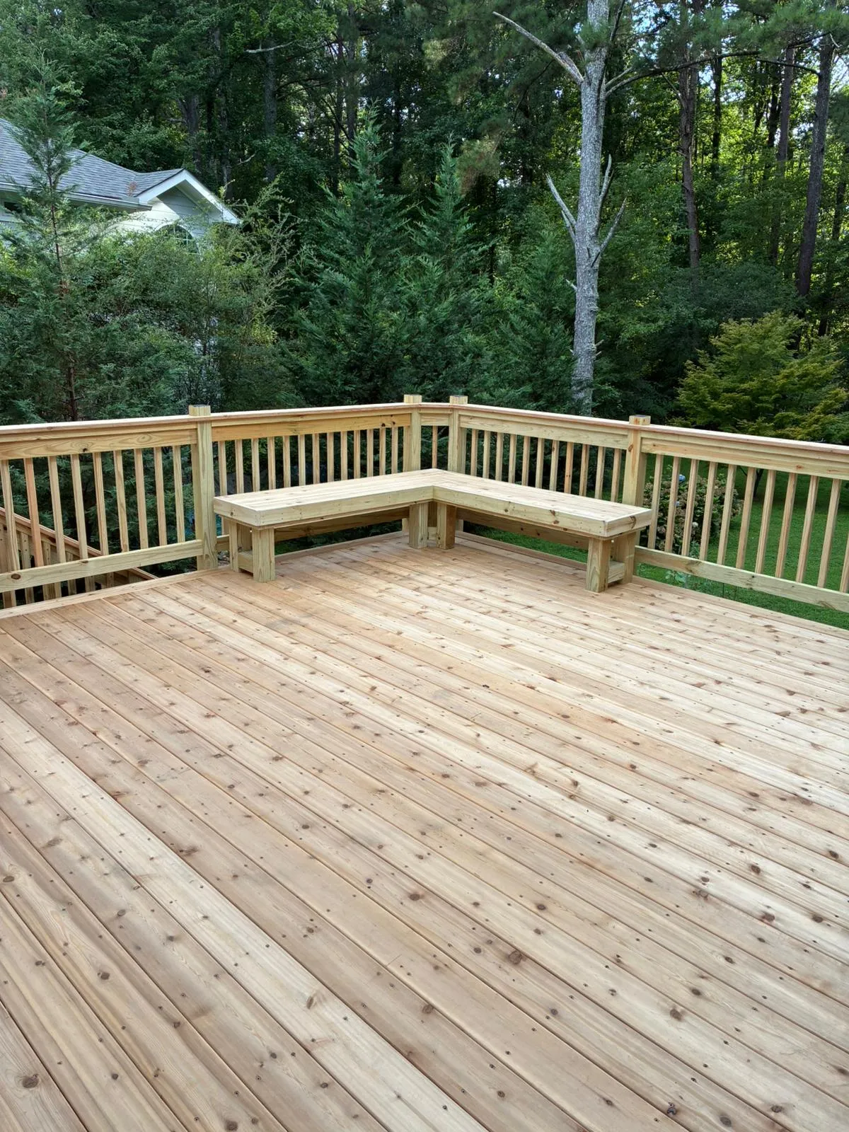 Custom deck design in Alpharetta, GA