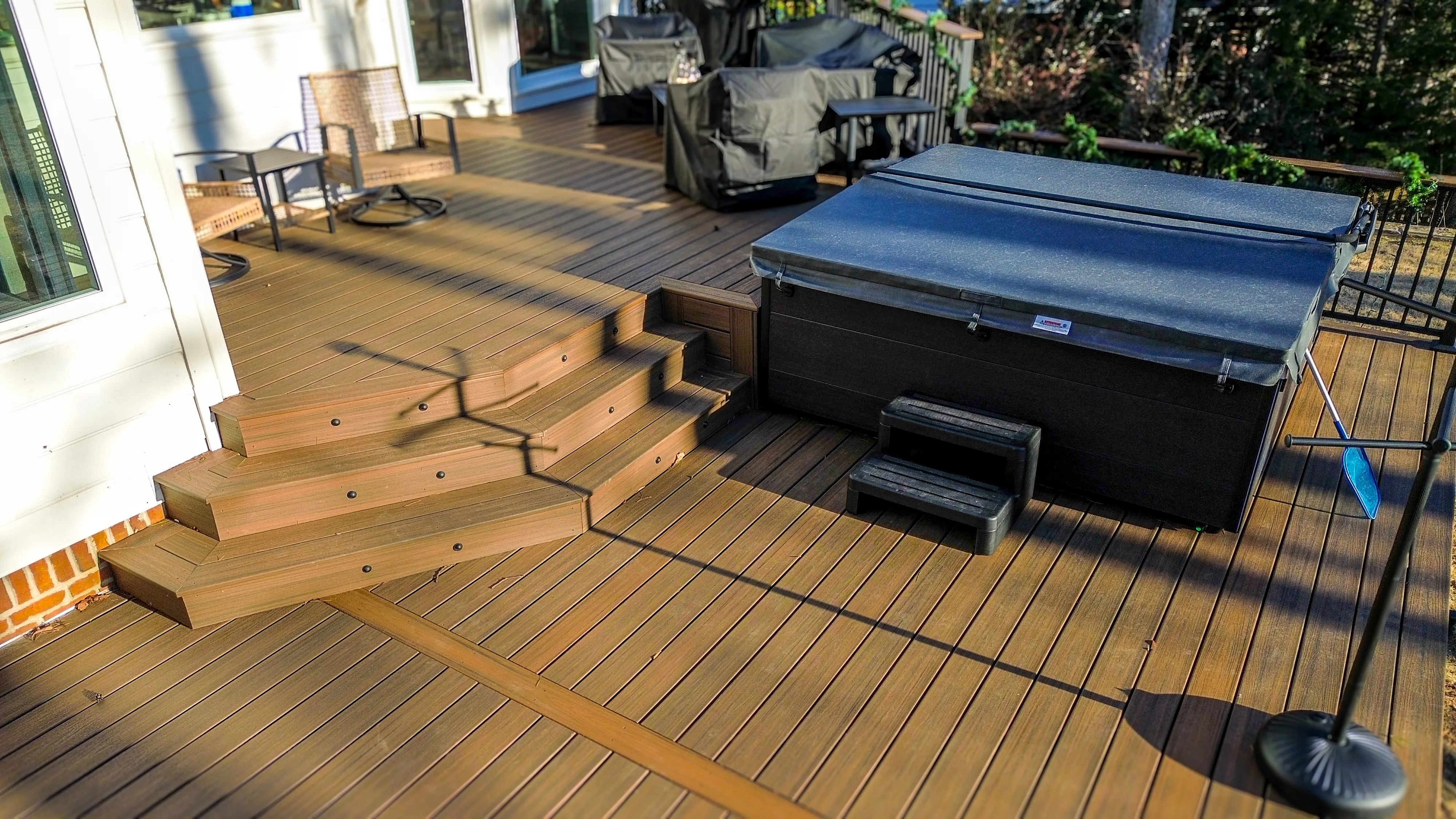 Custom deck installation in Johns Creek, GA
