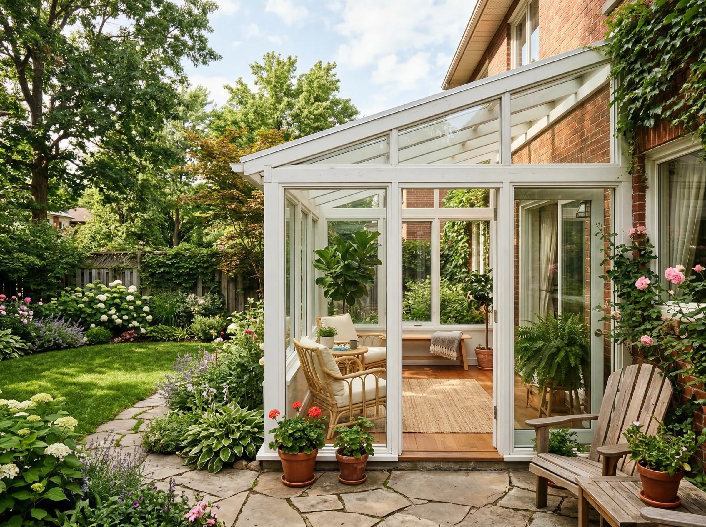 Four season sunroom in Johns Creek, GA