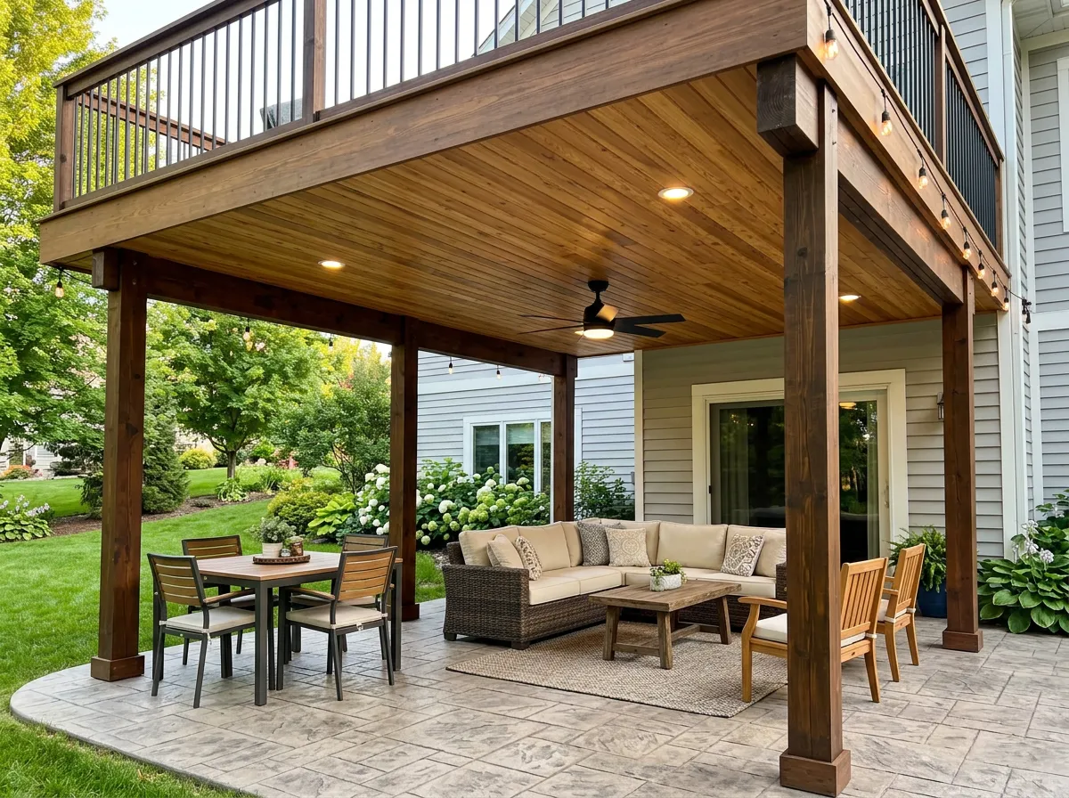 Dry space under deck Johns Creek GA
