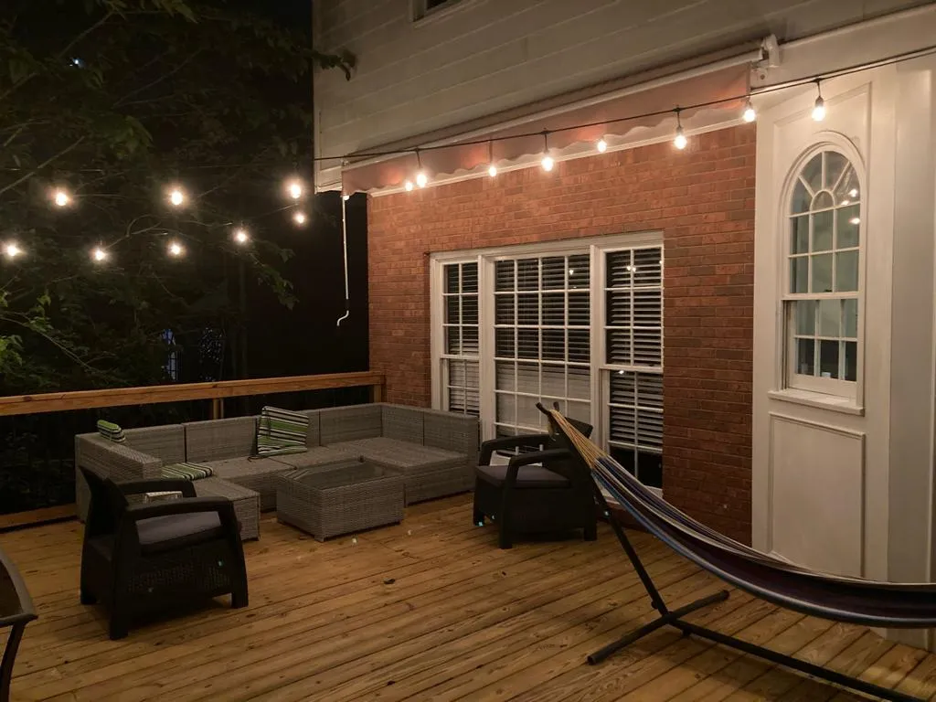 Deck construction in Johns Creek, GA