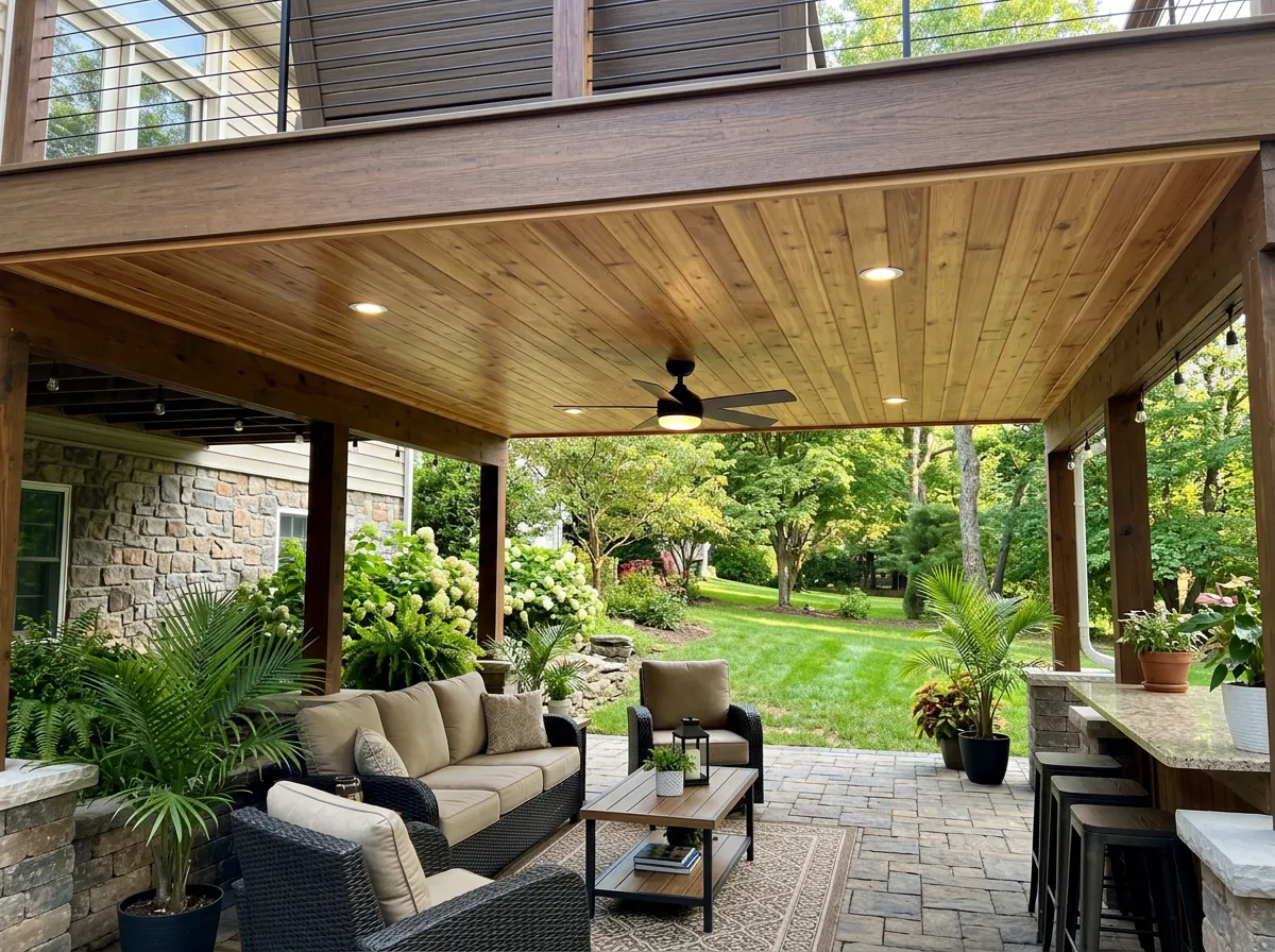 Underdeck system installation in Johns Creek, GA