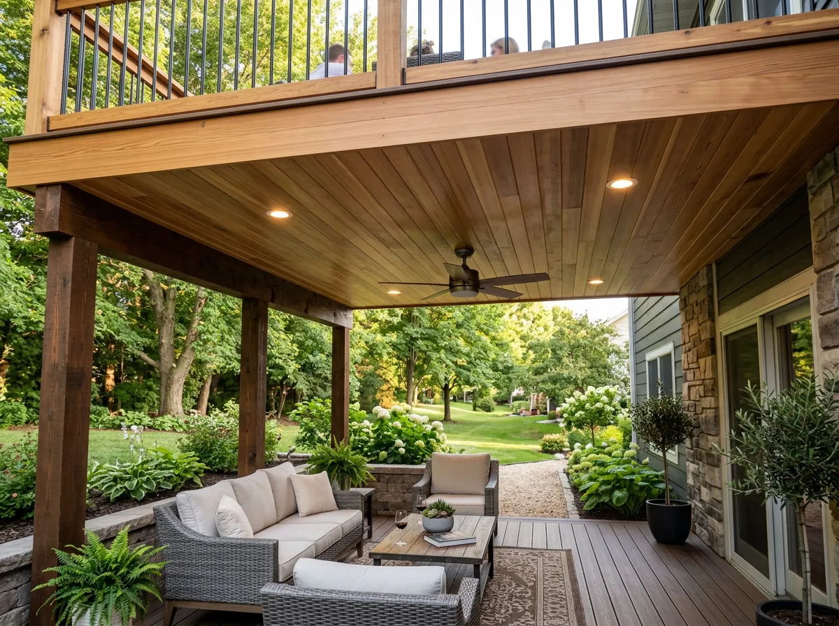 Waterproof underdeck system Johns Creek